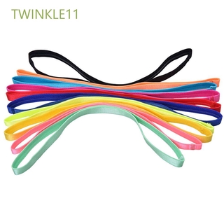 Twinkle 10 colores Elástico/banda De cabello Casual unisex antideslizante Para Yoga/deportes/hombre/mujer (1)