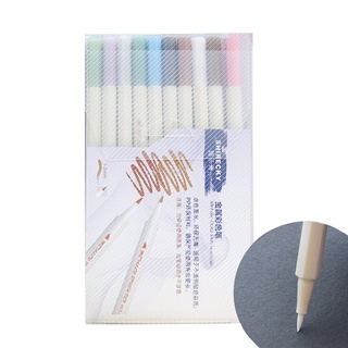 yanyujiace 10pcs caligrafía dibujo suave duro punta pincel marcador pluma papelería arte suministros (9)