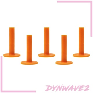 [Dynwave2] 5 soportes de goma de Golf para prácticas y alfombrillas de campo de conducción con tamaños de 58 mm 68 mm 85 mm