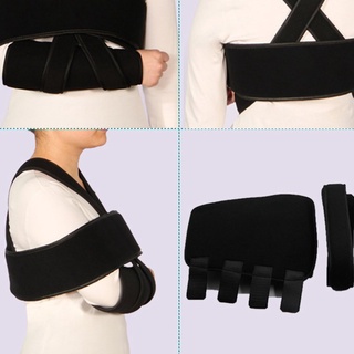 medical brazo sling soporte de hombro ajustable rotador puño y codo soporte (7)