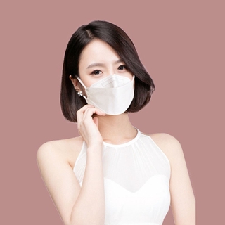 50pcs 4 capas cara Kf94 KN 94 máscara blanca máscara cara máscara reutilizable mascarilla para adultos máscara 3D KN 94 máscara qiqimall (3)