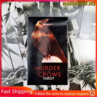 78 hojas asesinato de cuervos Tarot juegos de cartas [nuevas llegadas]