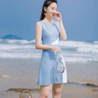 Verano 2021 nueva falda temperamento slim fit slim fit cintura en forma de una pequeña fragancia vestido de las mujeres falda de verano