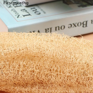 [firstmeethg] 1 pieza de esponja de limpieza de cocina de luffa natural de luffa, 20-25 cm caliente