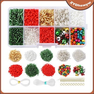 Glass Seed Beads Mixed for Jewelry Making Small Pony Beads Sewing Supplies