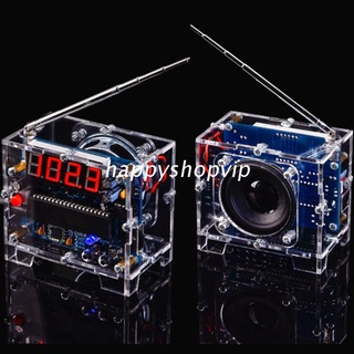 hsv radio diy kit de soldadura digital fm radio electrónico diy