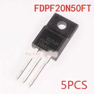 5pcs FDPF20N50FT FQPF20N50 20N50 TO220F-3 tubo efecto de campo tubo, calidad garantizada