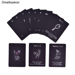 [Onehumor] 54 Island Time Wellness Love Oracle tarjetas Tarot tarjeta de adivinación juego de mesa tarjetas. (1)