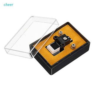 cheer Premium Performance Magnetic Cartridge Stylus with LP Vinyl Needle for Turntable Record Player