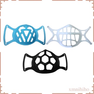 Adult Silicone 3D Bracket Support Frame for Face Mask Reusable Washable