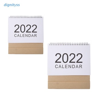 explosión 2022 simple escritorio calendario inglés bobina diaria planificador mensual calendario anual agenda organizador