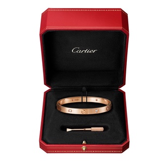 Top Seller Best Cartier Love Pulsera 4 Diamantes Con Un Destornillador Puede Elegir Caja