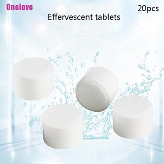 [onelove] 20 unidades de espuma desinfectante de manos instantáneo antibacteriano tabletas efervescentes lavado de manos