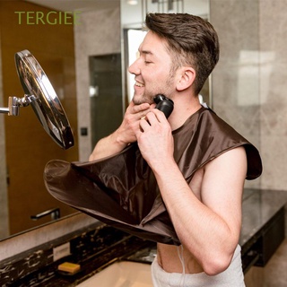 TERGIEE Hairdressing Male Beard Shaving Apron Bathroom Organizer Hair Umbrella Cape Hair Cutting Cloak Shaver Holder Care Clean Gift for Man Adult Bibs Foldable/Multicolor