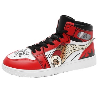Anime Uzumaki Naruto shoes men's and women's casual sports shoes 37-44 size