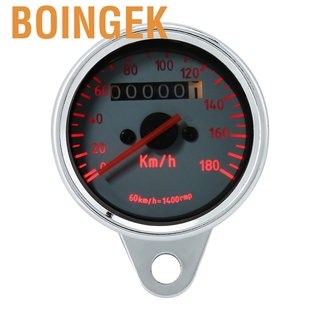 Boingek medidor de motocicleta 18000 RPM MPH cuentakilómetros tacómetro pantalla LCD accesorio multifunción para motocicleta (con Sensor)