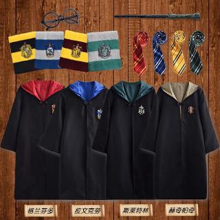 Gryffindor Harry Potter Hermione Ron disfraz de fiesta ropa Cosplay conjunto corbata túnica niños niñas