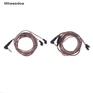 *tttwesdoe* cable de actualización de audio de cobre sin oxígeno para kz zs5 zs6 zsr zs10 zst venta caliente