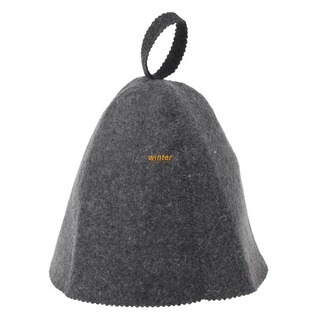 invierno lana fieltro sauna sombrero anti calor ruso banya gorra para baño casa protección cabeza