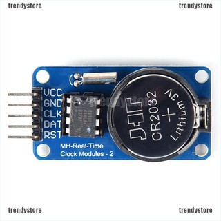 Trendystore DS1302 módulo de reloj con batería en tiempo Real módulo de reloj RTC para Arduino AVR
