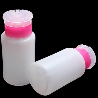 [hst] dispensador de bomba de 150 ml botella de arte de uñas gel uv removedor de esmalte de acrílico