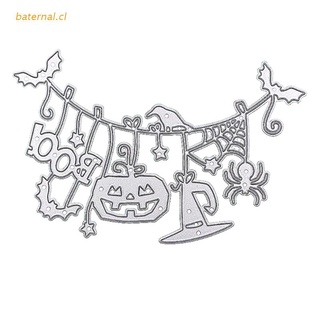 bat halloween calabaza metal troqueles de corte plantilla diy scrapbooking álbum de papel tarjeta