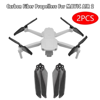 2 piezas De Hélice De Fibra De Carbono Para DJI Mavic Air 2 Drone