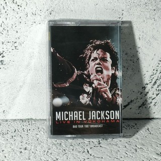 Cinta de Cassette de Michael Jackson LIVE IN YOKOHAMA cinta de Cassette sellada (A03)