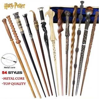 Varitas De Harry Potter De Alta Calidad Con Núcleo De Metal 54 Estilos Cosplay Juguete Magic Wand Colección Navidad Sin Caja Envío (1)