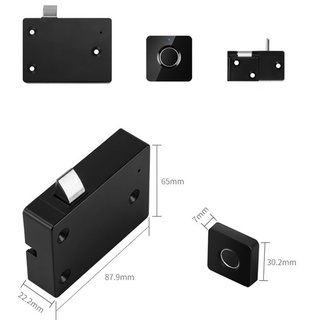 Kit De cerraduras electrónicas inteligentes/cajón De cierre Para muebles (6)