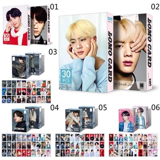 30pcs/ set BTS Lomo Card Jimin Suga V JHope Jin RM KPOP Photo Card Photocard Album (8)