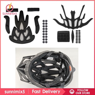 [Trend Sport] almohadilla de protección para ciclismo, casco, acolchado interior, almohadillas de esponja de espuma (2)