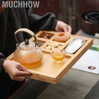 Muchhow bandeja de té de frutas secas estilo Simple combinación de escritorio para ceremonias en casa