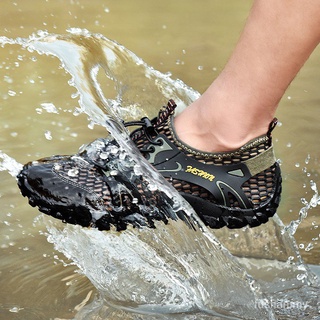 Venta Caliente Más El Tamaño 39-50 Deportes Al Aire Libre Zapatos De Agua De Los Hombres Escalada Senderismo Verde/Negro/Gris/Marrón dnNg