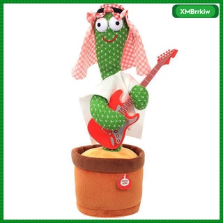 divertido electrónico shake cactus peluche juguete cactus peluche