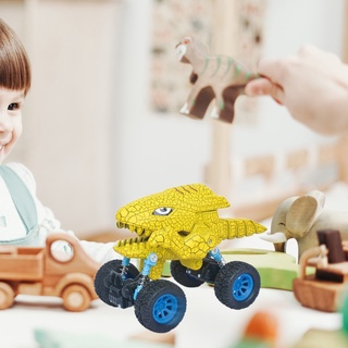 je niños pequeños coches de juguete monstruos camiones para niños dinosaurio juguetes tire hacia atrás camiones de juguete parachoques coche de juguete para niños pequeños niños