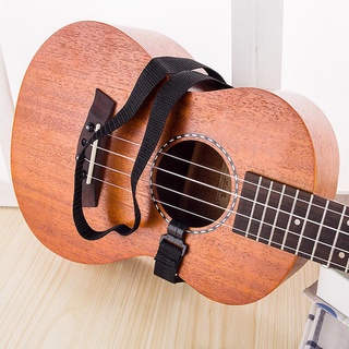 babykids - correa de cuello de nailon ajustable con gancho para ukelele guitarra mandolina