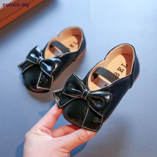 Los niños s bowknot zapatos de bebé de primavera y otoño nuevos zapatos de niñas de suela suave princesa zapatos medio y pequeños niños solo zapatos abuela zapatos (2)