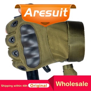 aresuit 1 par de guantes de medio dedo antideslizantes transpirables para ciclismo al aire libre