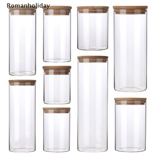[romanholiday] tarros de vidrio sellados de alta borosilicato de cocina tanque de almacenamiento puede con contenedor de alimentos cl