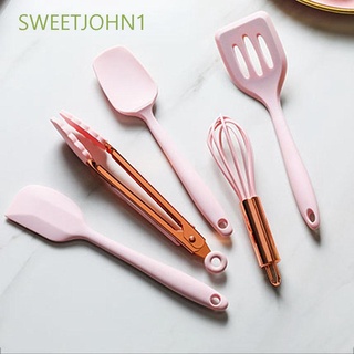 Sweetjohn1 utensilios De cocina antiadherente Resistente A altas temperaturas Para cocina/utensilios De cocina