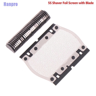 hanpro> 5s afeitadora eléctrica de papel de afeitar de la pantalla con la hoja para braun m30 m60 m90 p40 p50