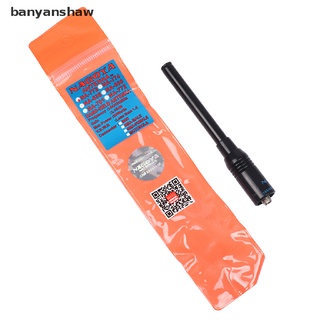 banyanshaw na-773 sma-f uhf+vhf antena telescópica de mano para baofeng uv-5r/82/b5/b6 888s cl