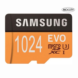 [moccity] tarjeta de memoria digital sam sung 512gb/1tb evo u3 tf micro segura para cámara de teléfono