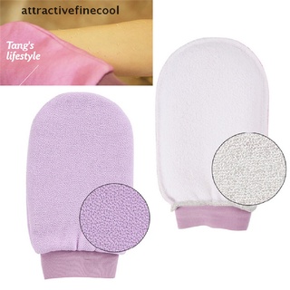 afc guantes de baño de ducha exfoliante lavado piel manopla masaje luofah cuerpo exfoliante caliente