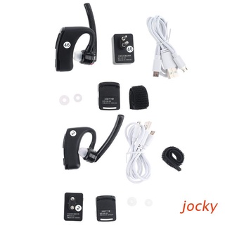 JOY Walkie Talkie Bluetooth compatible Con PTT Auricular Inalámbrico Manos Libres Auriculares Adaptador De Micrófono Para UV-82 5R BF-888S TYT Radio Bidireccional (1)