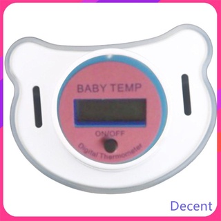 Termómetro para chupete con pantalla LCD/temperatura para bebés/temperatura de pezón