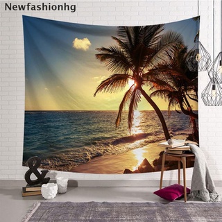 (newfashionhg) tapiz de playa para colgar en la pared, estilo tradicional, colcha de la habitación, tapiz para el hogar, decoración en venta