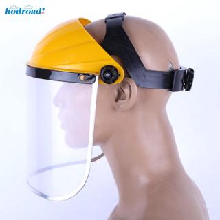Protector de seguridad transparente de molienda de la pantalla de la cara cubierta para viseras de la cara Protector de ojos