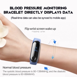 Reloj inteligente m3 pantalla a color reloj inteligente De 0.96 pulgadas TFT a prueba De agua con monitor De frecuencia Cardíaca (8)